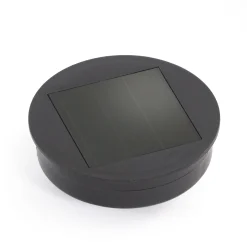Solarpuck mit tageslichtfarbener LED