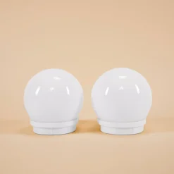 Solar Schwimmkugeln ⌀ 15 cm im 2er Set mit Fernbedienung