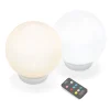 Solar Schwimmkugeln ⌀ 20 cm im 2er Set mit Fernbedienung