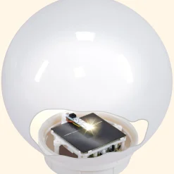Solar Schwimmkugeln ⌀ 20 cm im 2er Set mit Fernbedienung