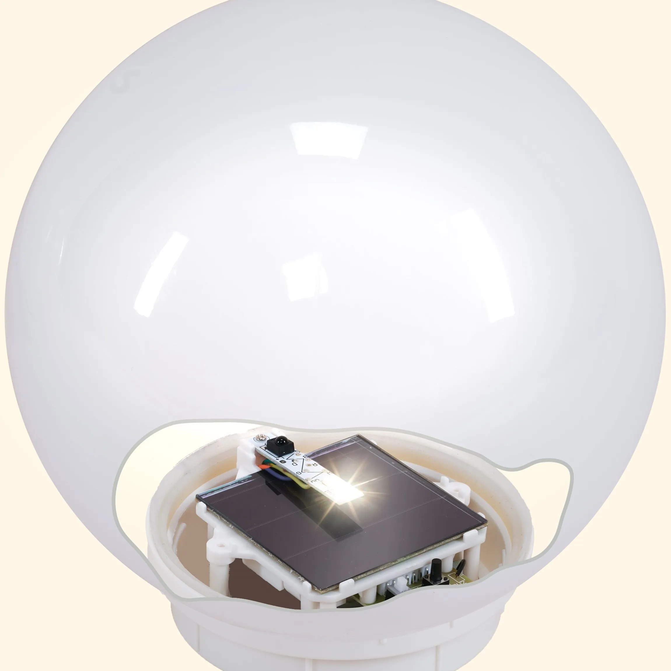 Solar Schwimmkugeln im 2er-Set ⌀ 15 cm