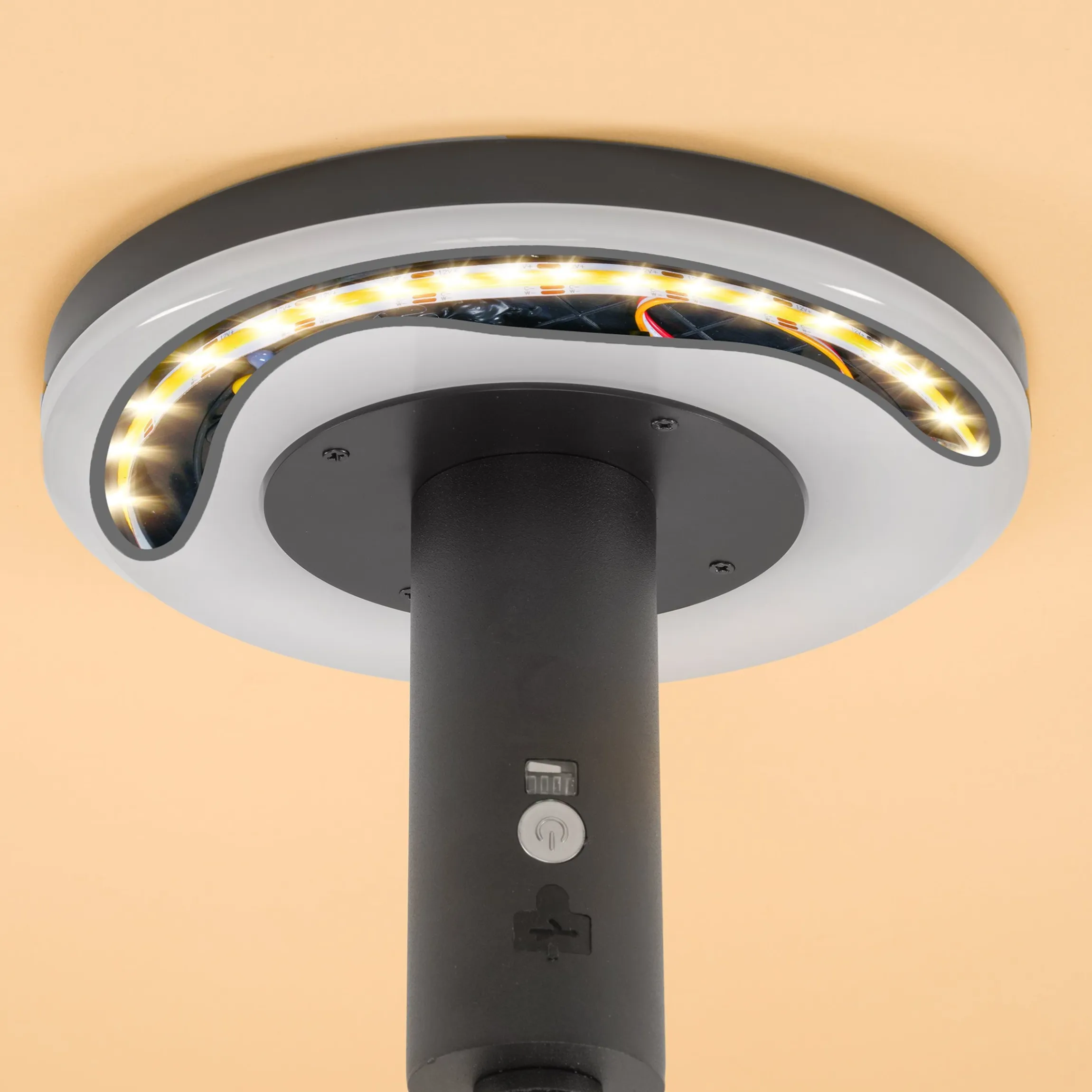 Solar Sensor Lese- und Tischleuchte Talino, dimmbar