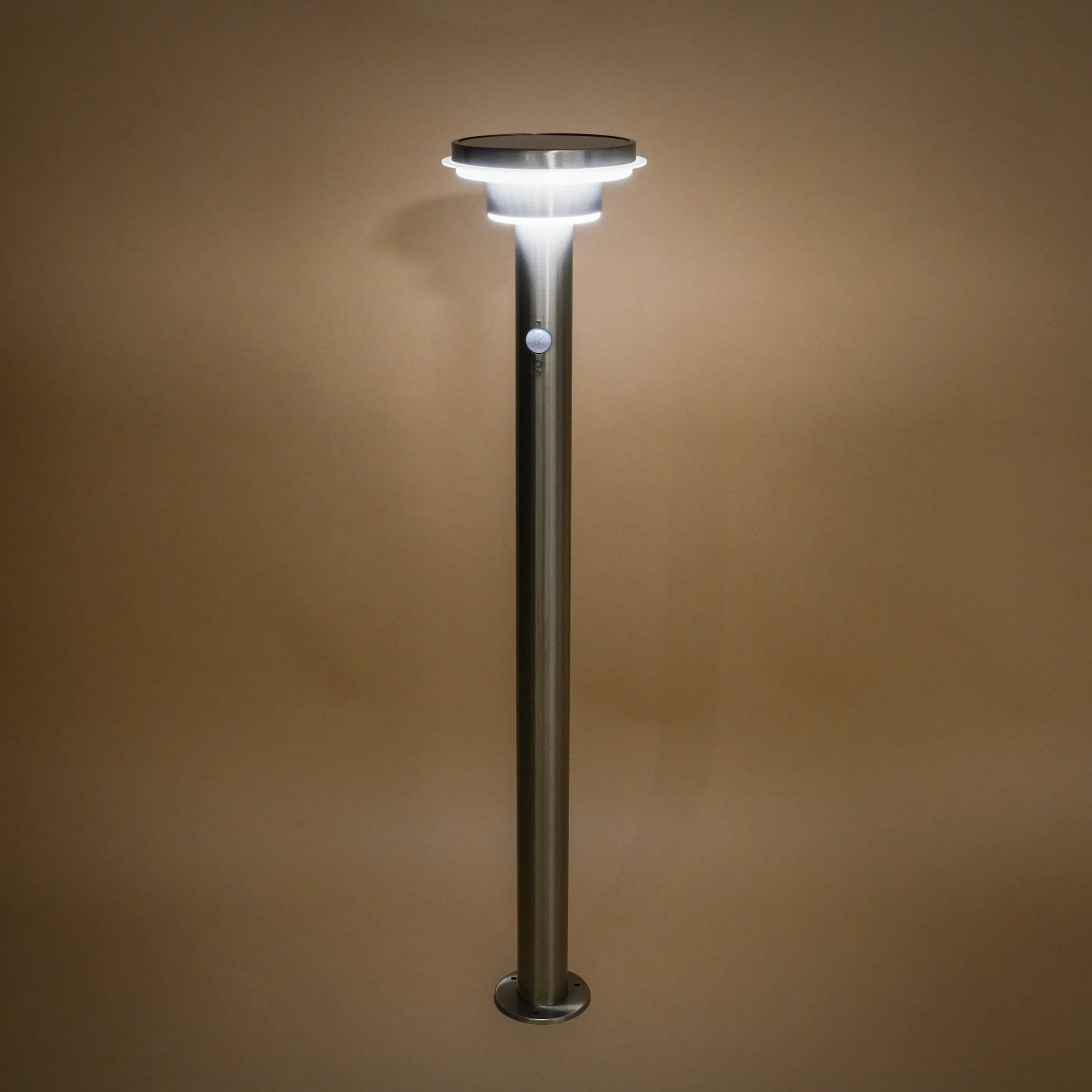 Solar Sockelleuchte Tini 85 cm mit Bewegungsmelder