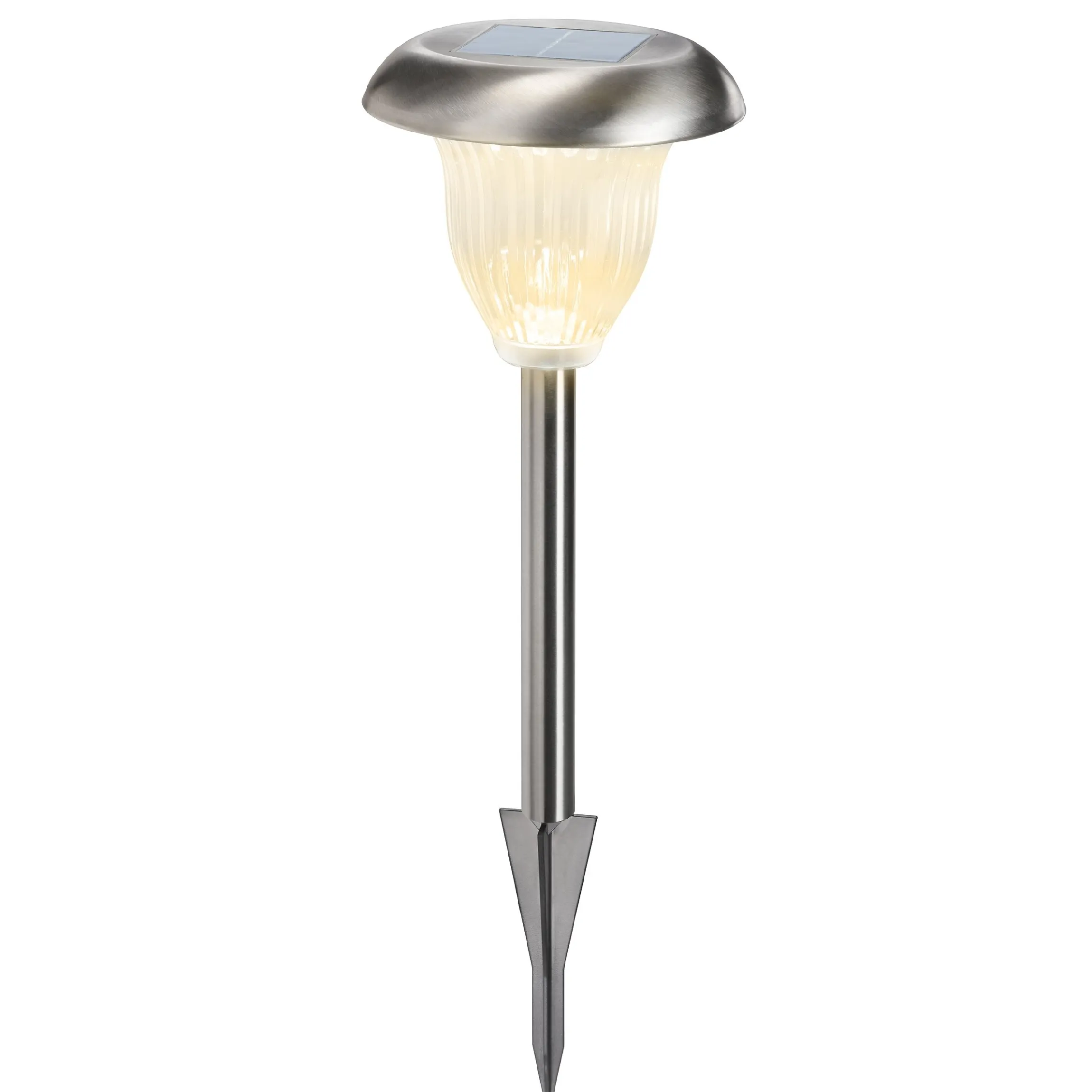 Solar Stableuchte Flowerlight 32 cm DuoColor Edelstahl