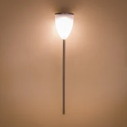 Solar Stableuchte Tropiclight 59 cm DuoColor Edelstahl