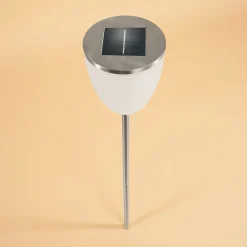 Solar Stableuchte Tropiclight 59 cm DuoColor Edelstahl