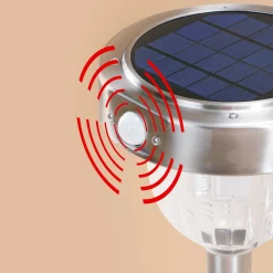 Solar Standleuchte Asinara 70 DuoColor mit Bewegungssensor