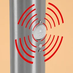 Solar Standleuchte Cortona 80 cm mit Bewegungssensor