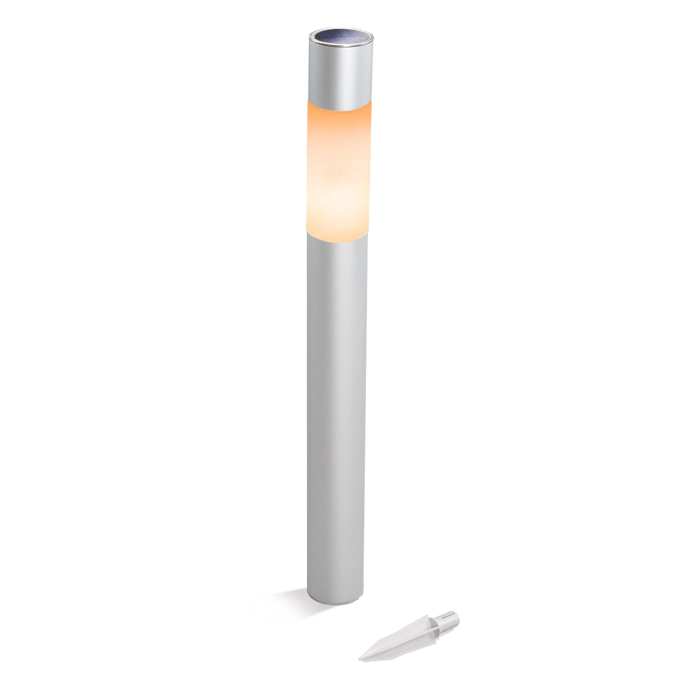 Solar Standleuchte Pole Light 70 bernsteinfarben