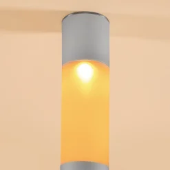 Solar Standleuchte Pole Light 70 bernsteinfarben