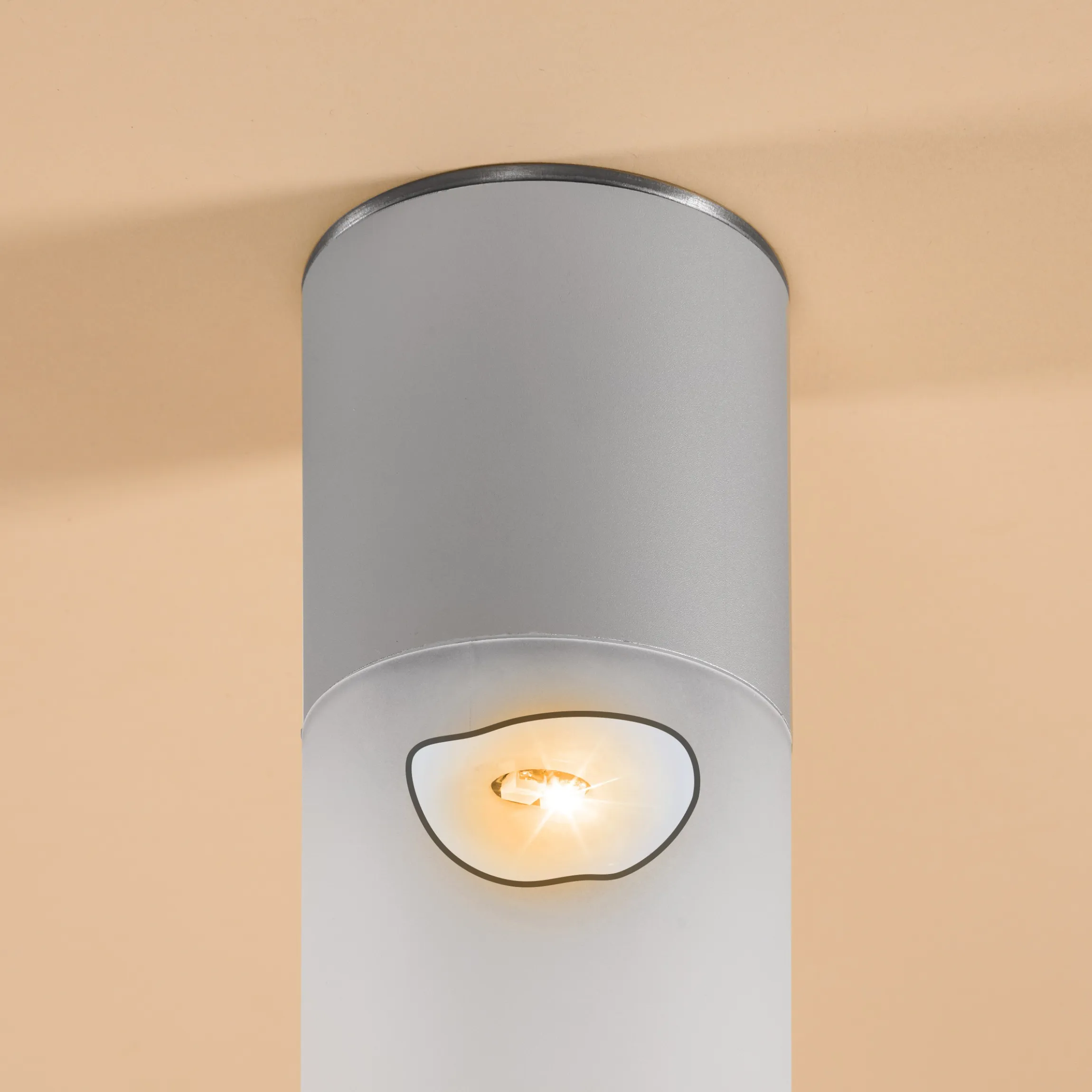 Solar Standleuchte Pole Light 30 bernsteinfarben