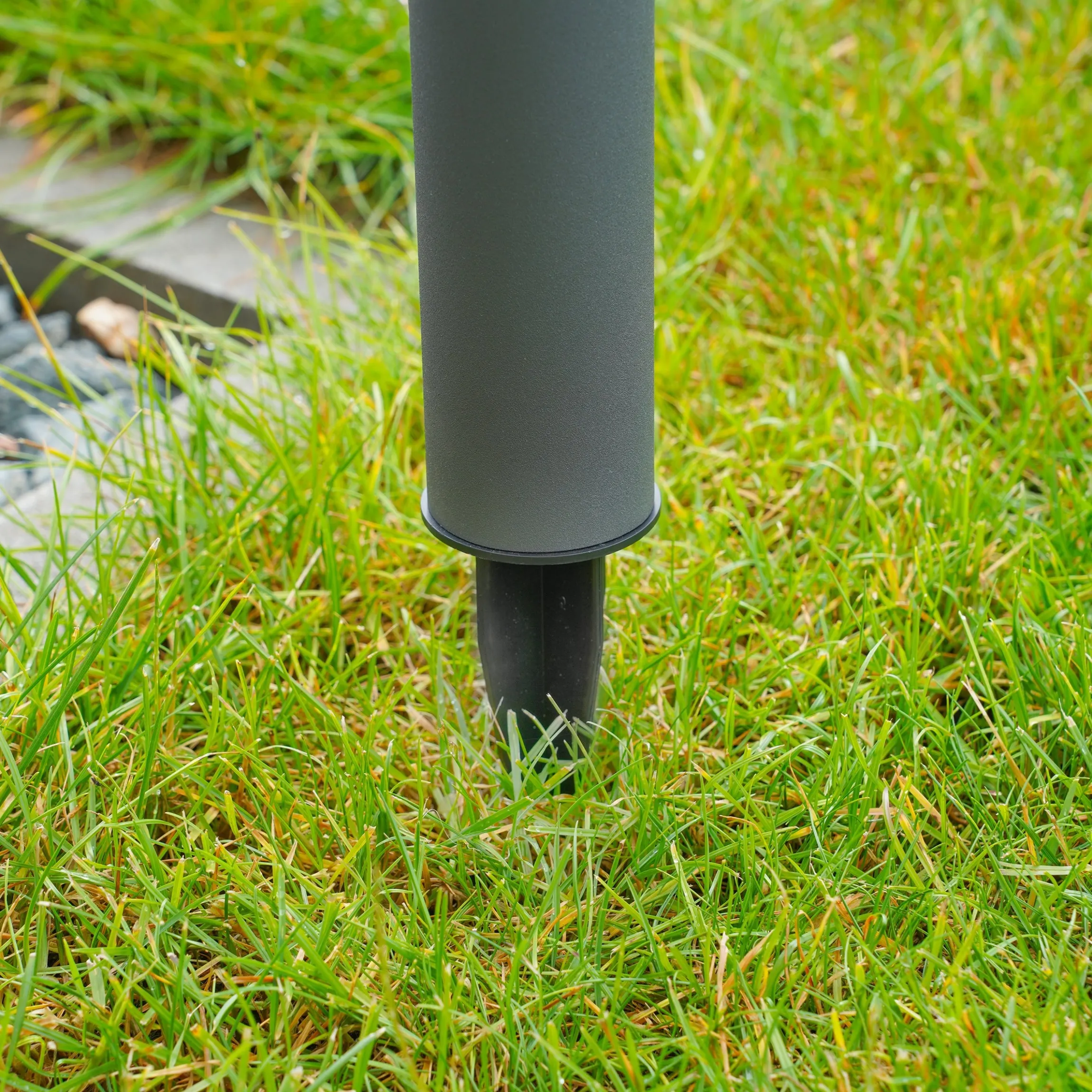 Solar Standleuchte Salerno 60 cm, schwarz
