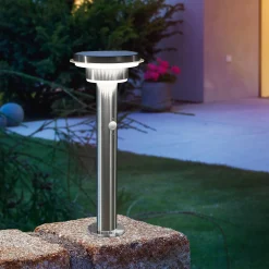 Solar Standleuchte Tini 45 mit Bewegungssensor