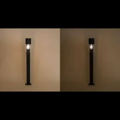 Solar Standleuchte Viola 100 cm mit LED-Glühbirne