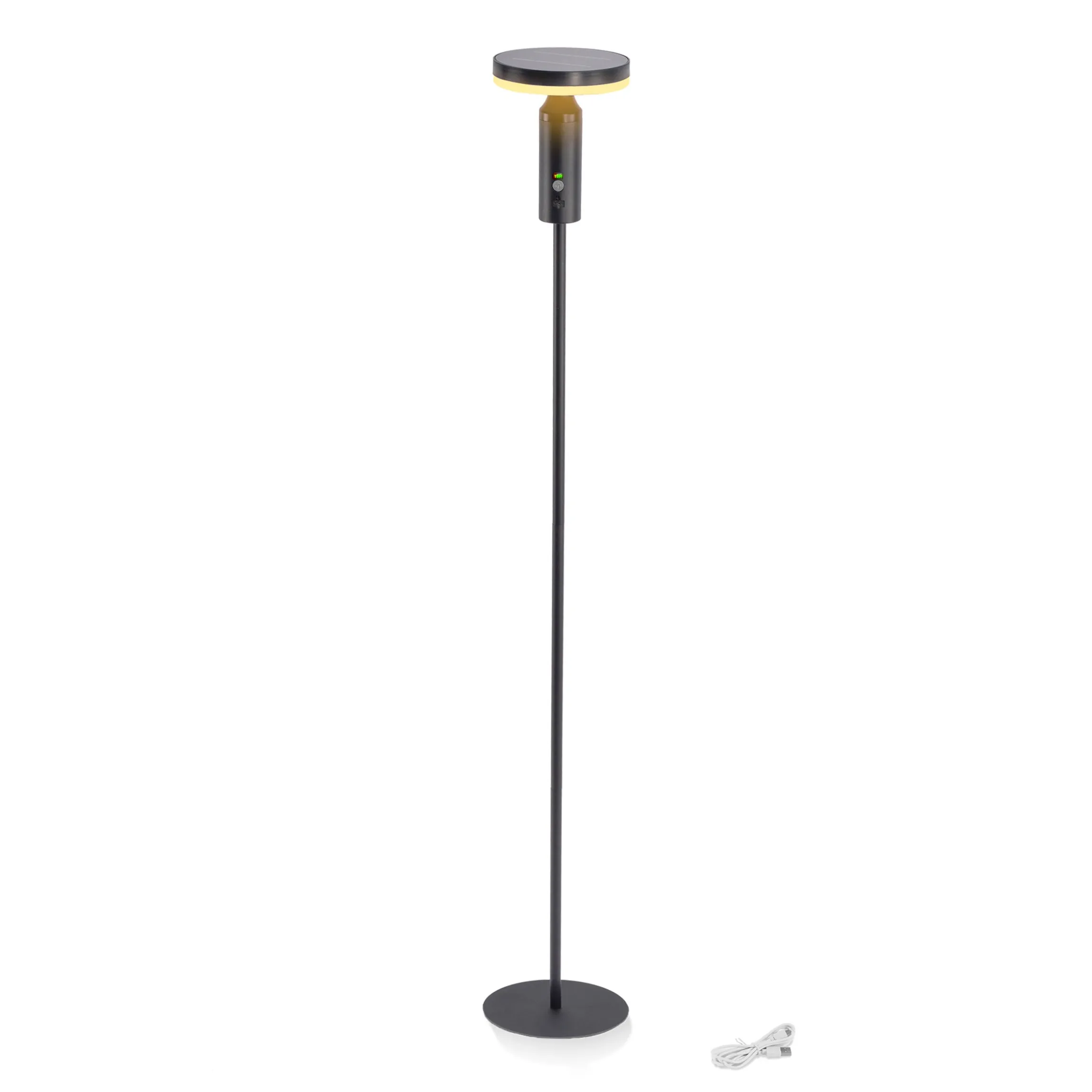 Solar Stand- und Leseleuchte Aliano 137 cm, dimmbar