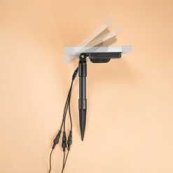 Solarstrahler Multispot Professional mit 3 Strahlern, 108 lm warmweiß