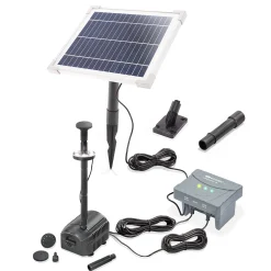 Solar Teichpumpenset 6/230 mit 4 Ah LiFePO4 Akkuspeicher