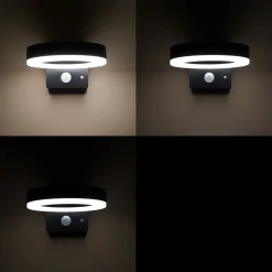 Solar Wandleuchte Diana mit Bewegungssensor