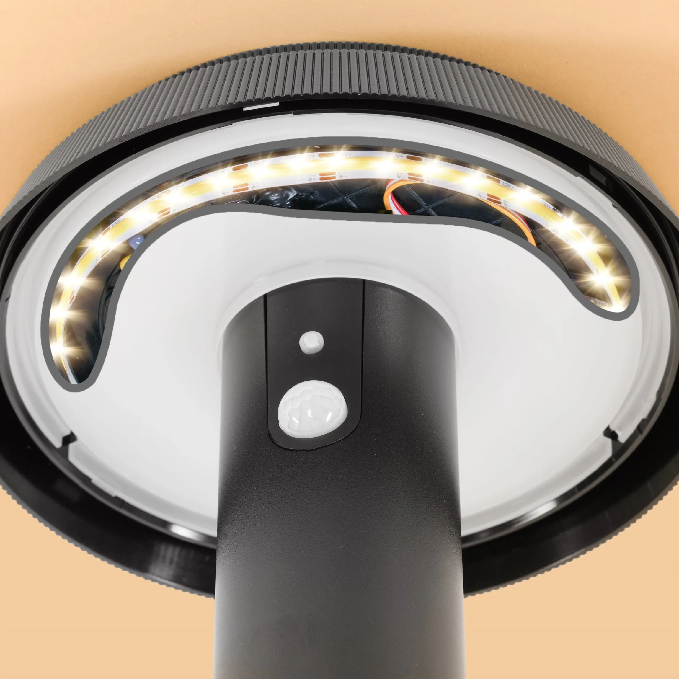 Solar Wandleuchte Sophia CCT mit Bewegungssensor