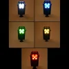 Solar Wand- und Bodenstrahler mit 5 Lichtfarben im Kunststoffgehäuse