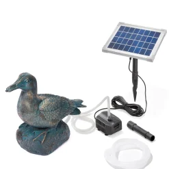 Solar Wasserspeier-Set Ente Samuel