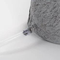 Solar Wasserspeierset sitzender Elefant Lumi