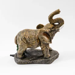 Solar Wasserspeierset stehender Elefant Temba