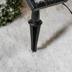 Solar Weihnachtspyramide Höhe 50 cm mit 200 warmweißen LEDs