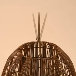 Solar Windlicht Isabella 40 cm im Boho-Stil