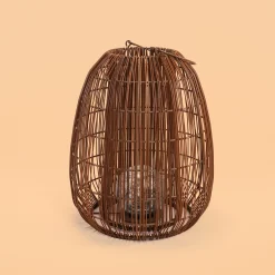 Solar Windlicht Isabella 40 cm im Boho-Stil