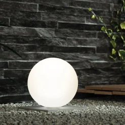 Stimmungsvolle Solarkugel Siena ⌀ 40 cm mit Fernbedienung