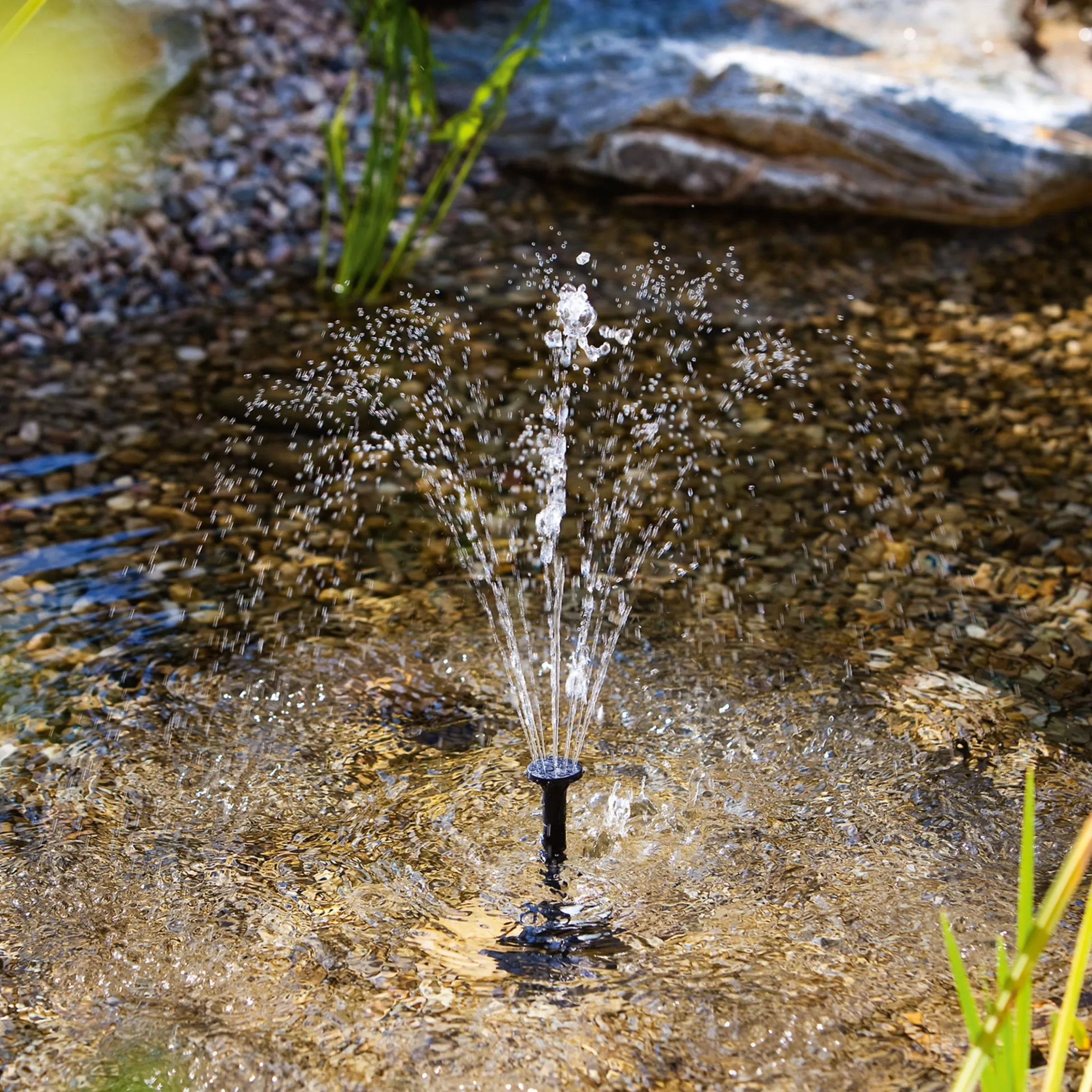 Teichpumpe Fountain 160/230 mit Sprinklerset