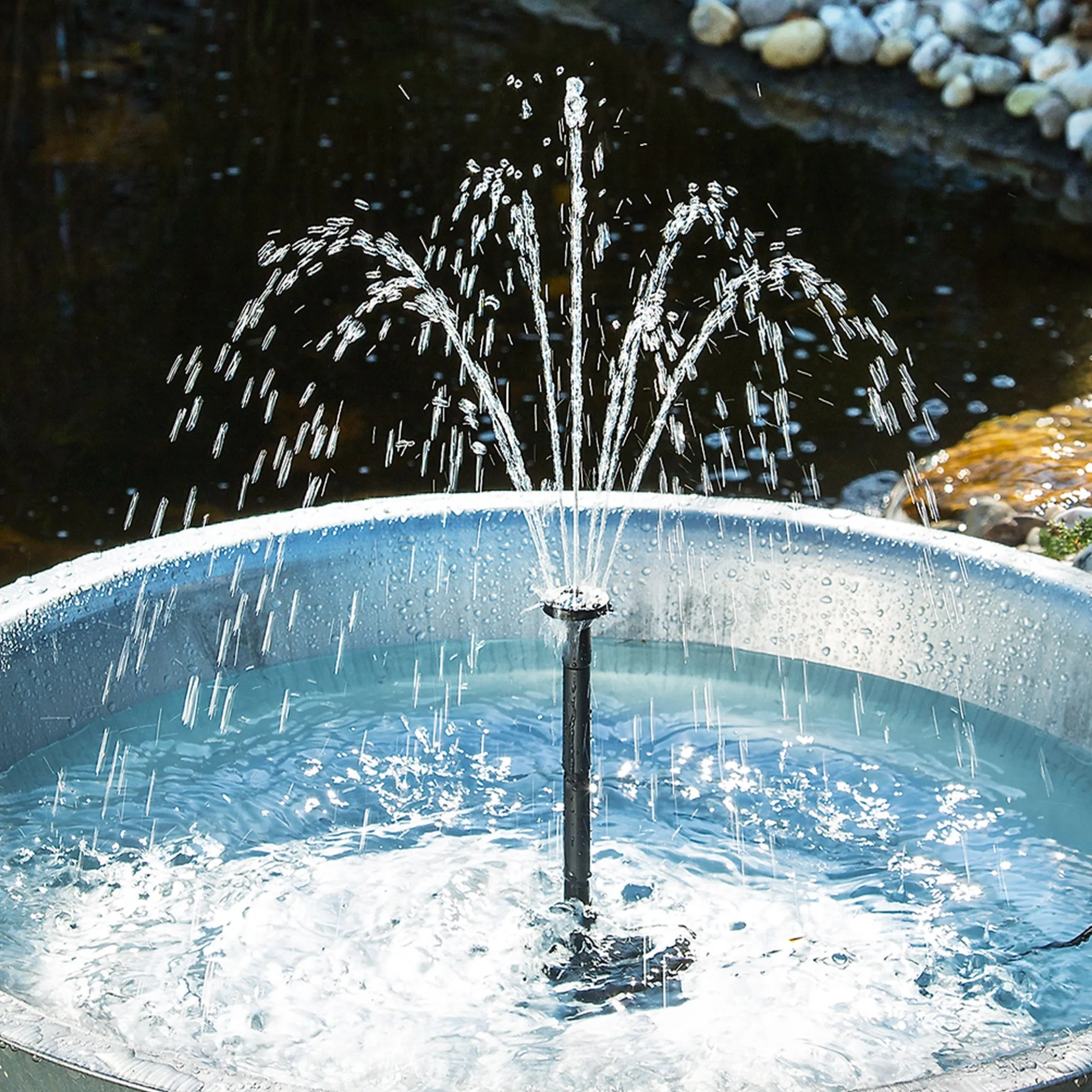 Teichpumpe Fountain 120/180 mit Sprinklerset