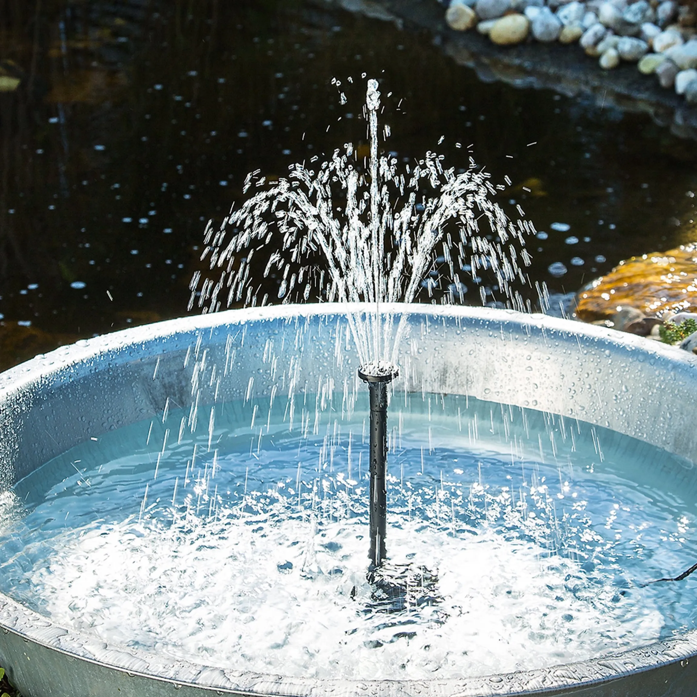 Teichpumpe Fountain 120/180 mit Sprinklerset