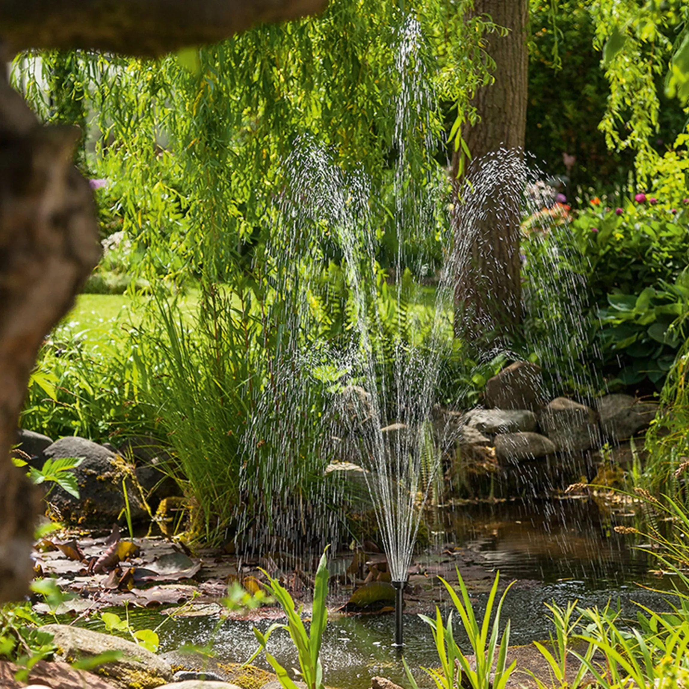 Teichpumpe WaterSplash 980/1560 mit Sprinklerset