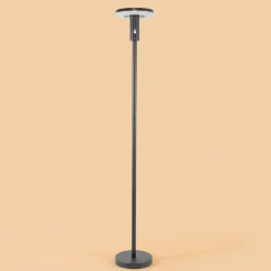 Vielseitige Solar Stehlampe Talino 140 cm, dimmbar