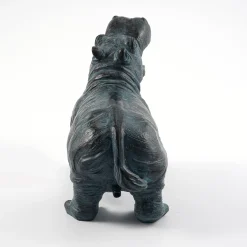 Wasserspeier-Figur Flusspferd Hippo