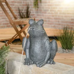 Wasserspeier-Figur Frosch
