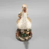 Wasserspeier-Figur Gans mit Kücken