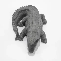 Wasserspeier-Figur Krokodil Klaus