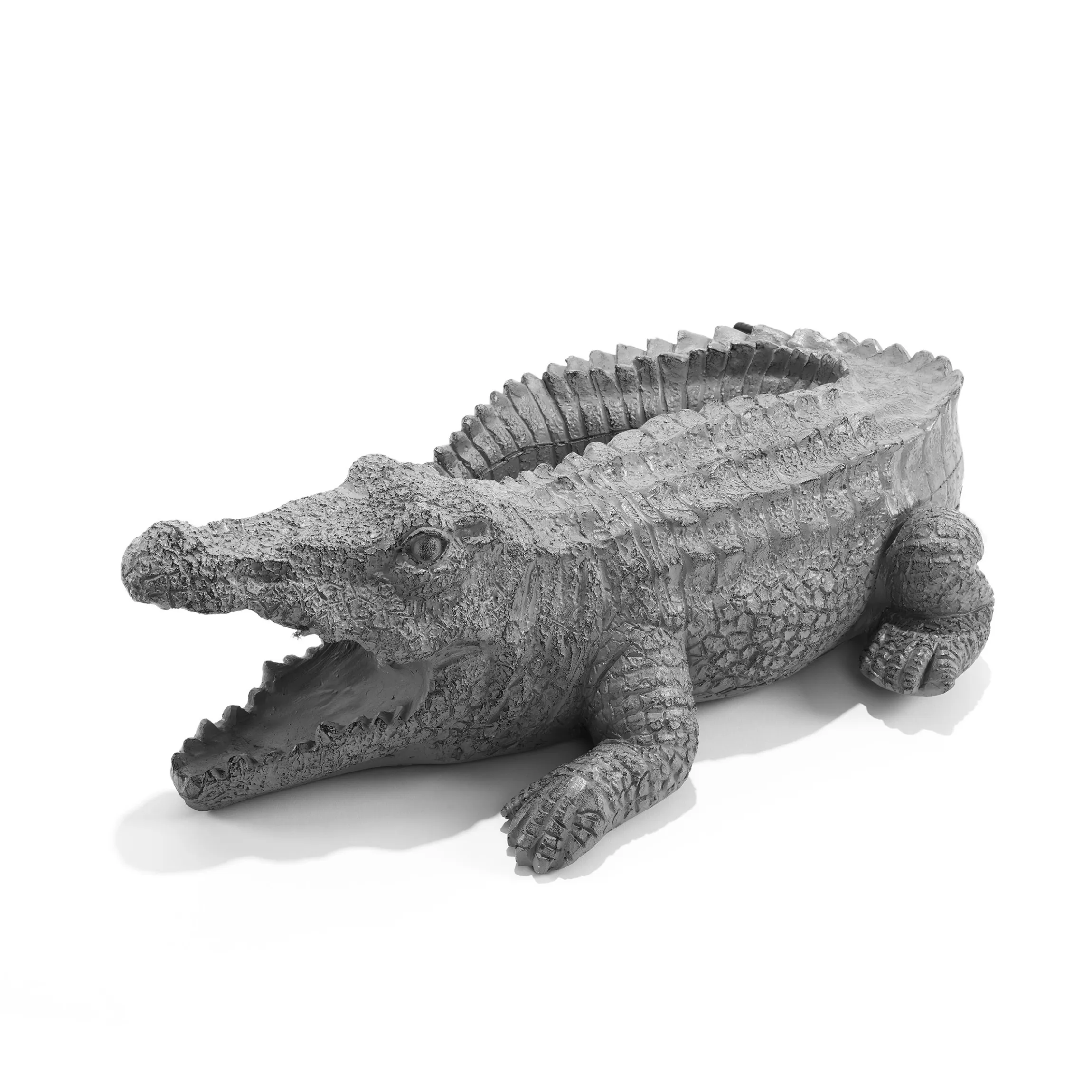 Wasserspeier-Figur Krokodil Klaus