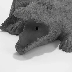 Wasserspeier-Figur Krokodil Klaus