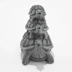 Wasserspeier-Figur Schildkröten Trio