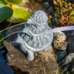 Wasserspeier-Figur Schildkröten Trio