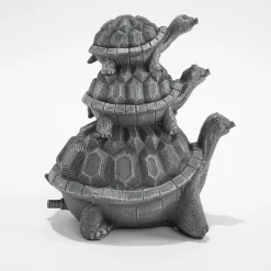 Wasserspeier-Figur Schildkröten Trio