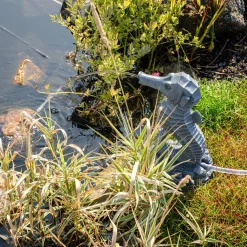 Wasserspeier-Figur Seepferdchen Ida im Steindesign