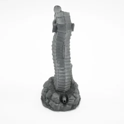 Wasserspeier-Figur Seepferdchen Ida im Steindesign