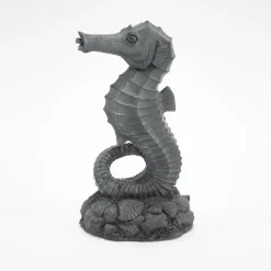 Wasserspeier-Figur Seepferdchen Ida im Steindesign